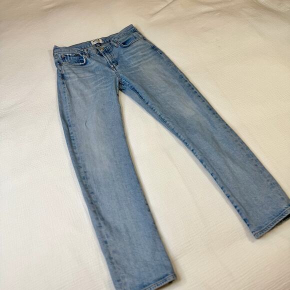 AGOLDE Toni Mid-Rise Skinny Jeans Light Wash Women’s 28 Sustainable Luxury Clean - Picture 5 of 15